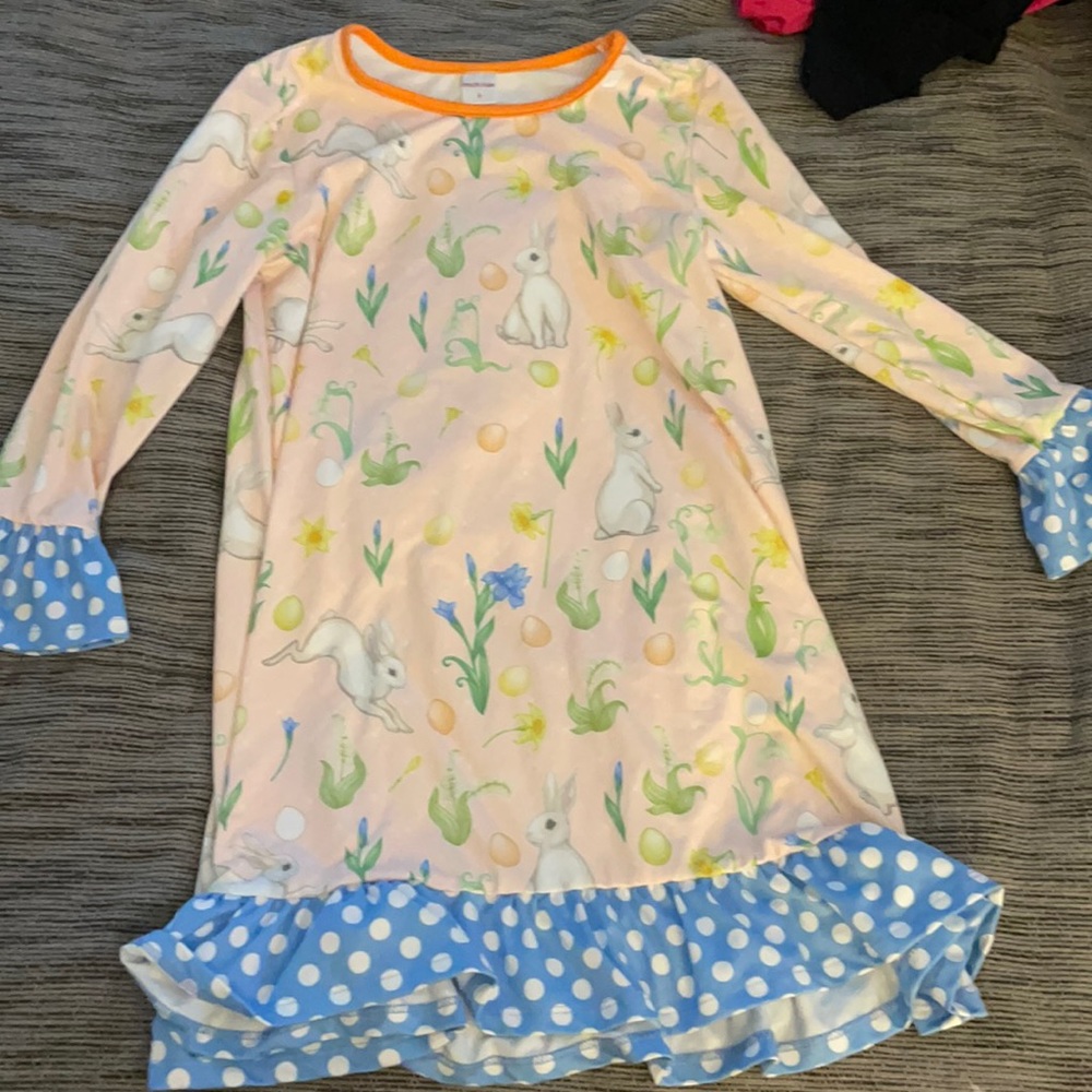 Penelope plum Easter dress